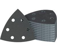 Bosch 50 hojas de lija PRO F355 para lijadoras Delta (para hormigón, piedra dura, Ø 93 x 93 mm, accesorio profesional multiherramienta, lijadora delta)