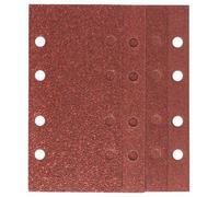 Bosch Juego de Hojas Lijado para Orbital, 25-teilig, 8 Agujeros, 93 X 185MM