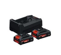 BOSCH Juego de iniciación 2x EXBA 18V-40, GAL 12V/18V-80, caja 1600A0373J