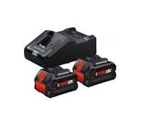 BOSCH Juego de iniciación 2x ProCORE18V+ 8.0Ah + GAL 18V-160 Professional 1600A02X03