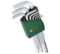 Bosch Juego de llaves hexagonales, 9 piezas | Accesorios Herramientas Manuales
