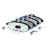 Bosch Juego de pastillas de freno 0 986 494 262, freno de disco | Calidad Bosch - Reducción de Ruido y Polvo - Certificación ECE-R90 - Sin Cobre - Con Accesorios