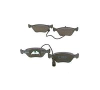 BOSCH Juego de pastillas de freno Delantero con sensor de desgaste incorporado | Low-Metallic 0 986 424 200 Juego de pastillas de freno Compatible con FORD Escort Mk5 Hatchback GAL MONDEO II BAP