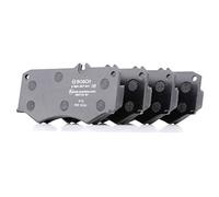 BOSCH Juego de pastillas de freno Delantero | Low-Metallic 0 986 467 841 Juego de pastillas de freno