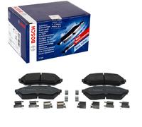 BOSCH Juego de Pastillas de Freno Eje Delant. Apto para Mazda 323 0 986 494 616