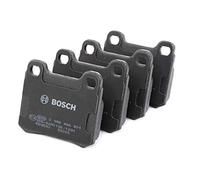 BOSCH Juego de pastillas de freno Trasero | Low-Metallic 0 986 466 871 Juego de pastillas de freno Compatible con MERCEDES-BENZ 190 W201 W124 Sedán W124 Clase C Sedán W202 W124 Coupé C124