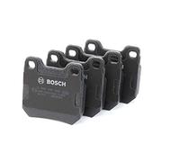 BOSCH Juego de pastillas de freno Trasero | Low-Metallic 0 986 490 500 Juego de pastillas de freno Compatible con SAAB 9-3 YS3D, OPEL Calibra A C89 Vectra B Sedán J96 Omega B Sedán V94