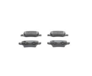 BOSCH Juego de pastillas de freno Trasero | Low-Metallic 0 986 494 569 Juego de pastillas de freno Compatible con MERCEDES-BENZ Clase A W169 Clase A W168 VANEO 414
