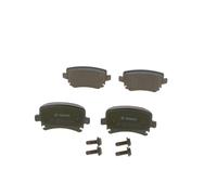 BOSCH Juego de pastillas de freno Trasero para VW GOLF VI (5K1) Eos (1F7, 1F8) 0
