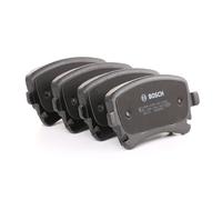 BOSCH Juego de pastillas de freno Trasero para VW Transporter T5 Furgoneta