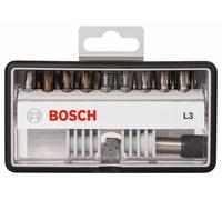BOSCH Juego de puntas de atornillar (18+1) piezas Robust Line, L Extra-Hart 25 mm, juego de (18+1) piezas 2607002567