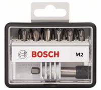 BOSCH Juego de puntas de destornillador (12+1) Robust Line, M Extra-Hart 25 mm, juego de (12+1) piezas 2607002564