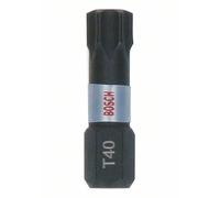BOSCH Juego de puntas Impact T40 25 mm, 25 piezas, Tic Tac 2607002808