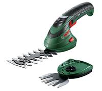 Bosch Juego de Tijeras inalámbricas Isio (3,6 V, Longitud de la Hoja: 12 cm, Distancia Entre Dientes: 8 mm)
