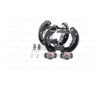 Bosch Juego de zapatas de freno trasero de tambor KIT SUPERPRO 0 204 114 582 premontado