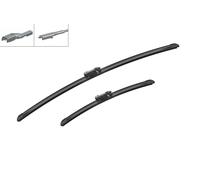 BOSCH Juego Escobillas Limpiaparab. 3397007466 Abarth Grande Punto 1,4
