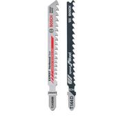 Bosch Hojas de sierra de calar 25x T144 D + 1x Expert T144 DHM para madera y madera dura