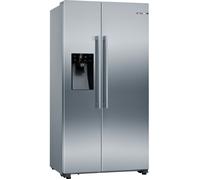 Bosch KAD93AIDP Serie 6, Frigorífico americano, 178.7 x 90.8 cm, Acero antihuellas, Total NoFrost