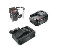 Bosch Kit básico de batería y cargador rápido Starter Set 18V (1 batería de litio de 4,0Ah; 1 cargador rápido; 18V POWER FOR ALL ALLIANCE)