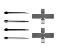 BOSCH Kit de accesorios para pastillas de frenos para MERCEDES-BENZ: 107 Series, 8, 123 Series, 126 Series, 116 Series & AUDI: 80 (Ref: 1 987 474 051)