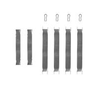 BOSCH Kit de accesorios para pastillas de frenos para RENAULT: R4, R25, R12, R30, R15, R5, R14, R21, R17, Fuego, R6, R16 (Ref: 1 987 474 097)