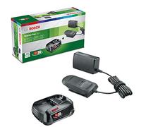 Bosch kit de batería y cargador PBA 18 V (sistema de 18 voltios, batería de 2,5 Ah, cargador, en caja de cartón)