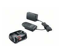 Bosch kit de démarrage de batterie 18 v (1 batterie 2,5 ah, chargeur,