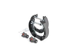 Bosch KS153 Kit Super Pro Kit de freno trasero de tambor 1 juego completo premontado