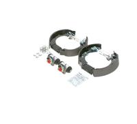 Bosch KS156 Kit Super Pro Kit de freno trasero de tambor 1 juego completo premontado
