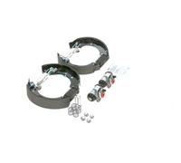 Bosch KS156 Kit Super Pro Kit de freno trasero de tambor 1 juego completo premontado
