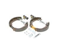 Bosch KS167 Kit Super Pro Kit de freno trasero de tambor 1 juego completo premontado