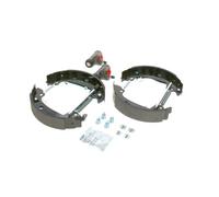 Bosch KS204 Kit Super Pro Kit de freno trasero de tambor 1 juego completo premontado
