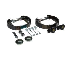 Bosch KS205 Kit Super Pro Kit de freno trasero de tambor 1 juego completo premontado