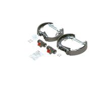 Bosch KS581 Kit Super Pro Kit de freno trasero de tambor 1 juego completo premontado
