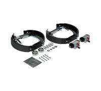 Bosch Kit de freno trasero de tambor KS605 Super Pro 1 juego premontado, 2 cilindros, 4 zapatas