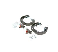 Bosch KS619 Kit Super Pro Kit de freno trasero de tambor 1 juego completo premontado