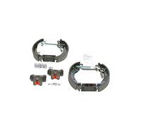 Bosch KS629 Kit Super Pro Kit de freno trasero de tambor 1 juego completo premontado