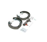 Bosch Kit de freno trasero de tambor KS649 Super Pro 1 juego completo premontado para Smart Fortwo