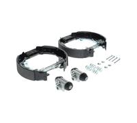 Bosch KS658 Kit Super Pro Kit de freno trasero de tambor 1 juego completo premontado