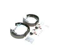 Bosch KS675 Kit Super Pro - Kit de freno trasero de tambor - 1 juego completo premontado, 2 cilindros de rueda, 4 zapatas de freno