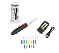 Bosch lápiz de pegar a batería Gluey Marshmallow (con 20 barras de adhesivo, blanco, en caja de cartón)