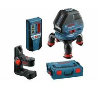 Bosch Láser Línea Gll 3-50 Con Laser-Empfänger LR2 Soporte Universal BM1 L-BOXX