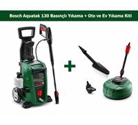 Bosch Lavadora de alta presión Aquatak 130 + kit de lavado de coche 0615992626