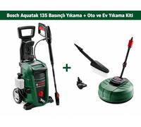 Bosch Lavadora de alta presión Aquatak 135 + kit de lavado de coche 0615992627