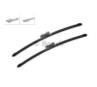 BOSCH Limpiaparabrisas Delantero Para Seat Ibiza 6J1 6P5 Renault Set 3397007295
