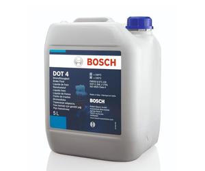 Bosch Líquido de Frenos DOT 4, 5 L | Para Vehículos Fabricados antes de 2010 - Adecuado para Frenos ABS de Primera Generación