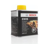 Bosch Líquido de Frenos ENV6, 0.5 L - para Vehículos con o sin Frenos ABS/ESP - Calidad OE - Compatible con DOT 3, 4, 4 HP/LV y 5.1