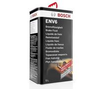 Bosch Líquido de Frenos ENV6, 5 L - para Vehículos con o sin Frenos ABS/ESP - Calidad OE - Compatible con DOT 3, 4, 4 HP/LV y 5.1