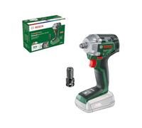 Bosch llave de impacto a batería UniversalImpactDrive 18V-350 (apriete potente y fijación en la obra; par de apriete máx.: 350 Nm; adaptador hexagonal; sistema de 18 voltios; sin batería)