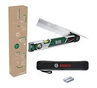 Bosch localizador digital de ángulos UniversalAngle (mide y transfiere con precisión ángulos de hasta 220°, con función de cálculo integrada para ángulos de inglete, en caja para e-commerce)